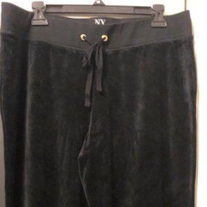 3 Pairs of Women's NY&Co. Velour Pants-Size large